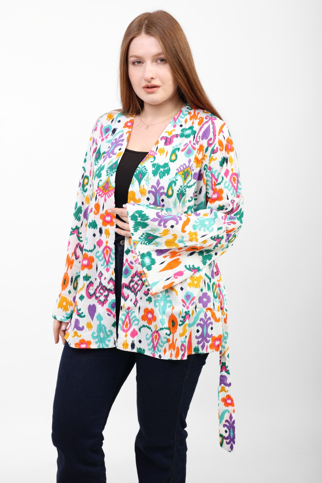 Rosy bloom cardigan 