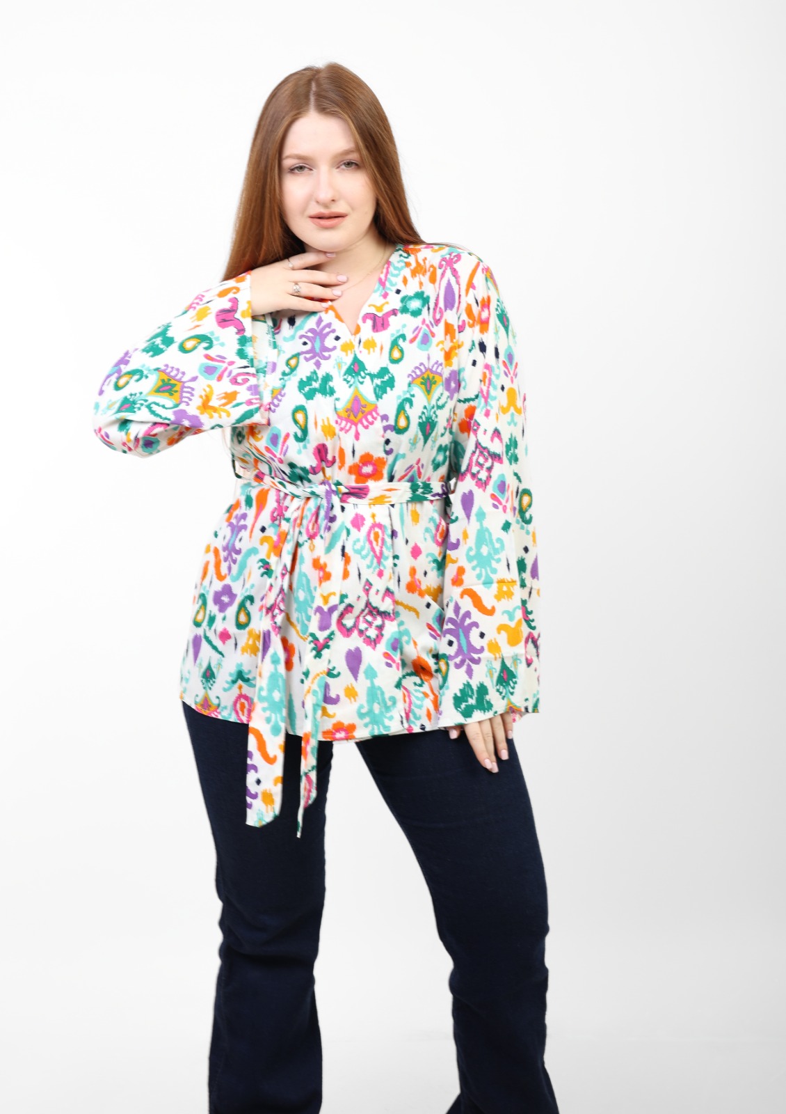 Rosy bloom cardigan 